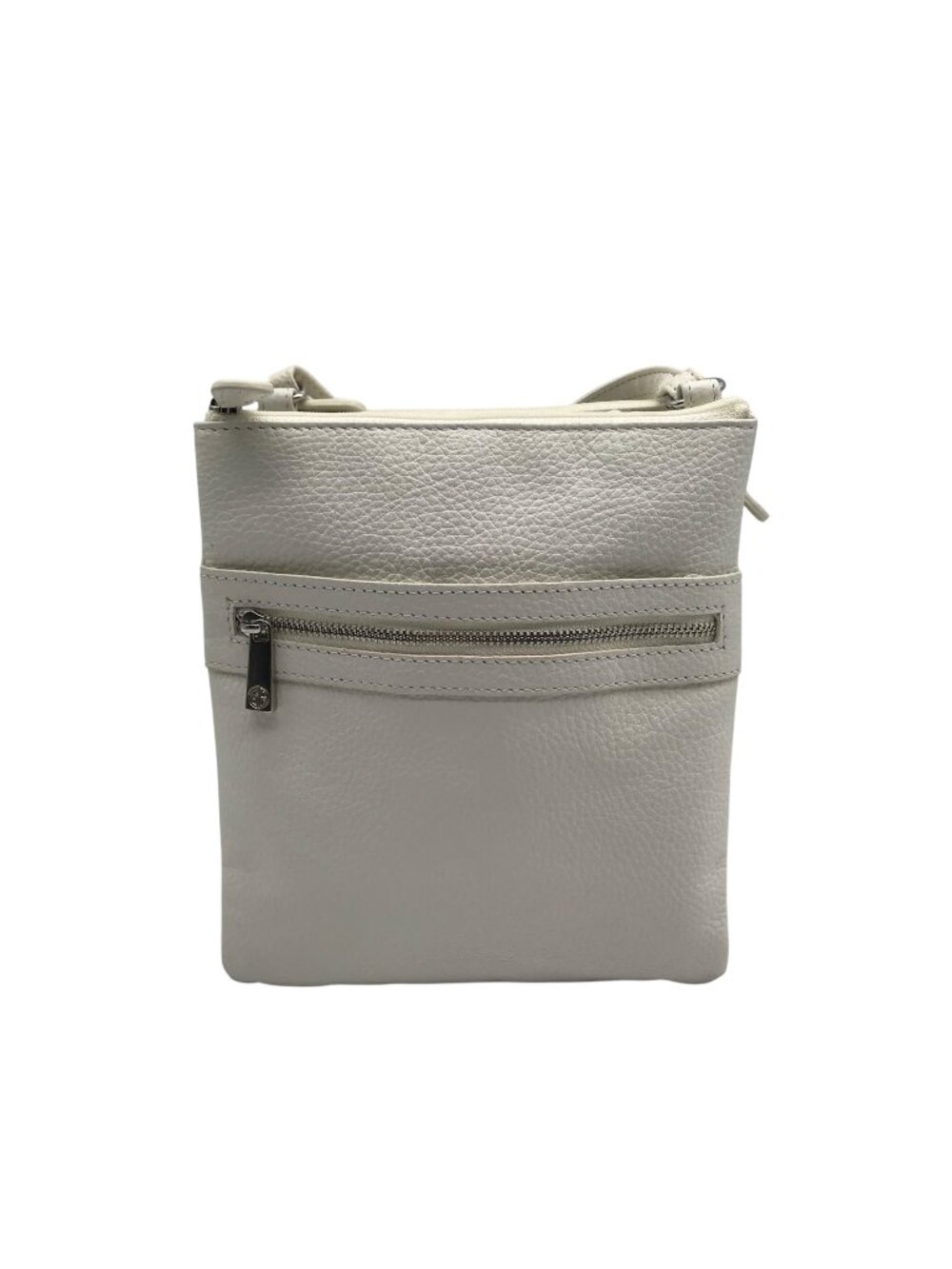 Giani Bernini White Softy Core Crossbody Bag